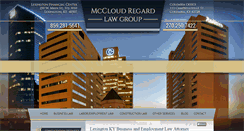 Desktop Screenshot of mccloudlawgroup.com